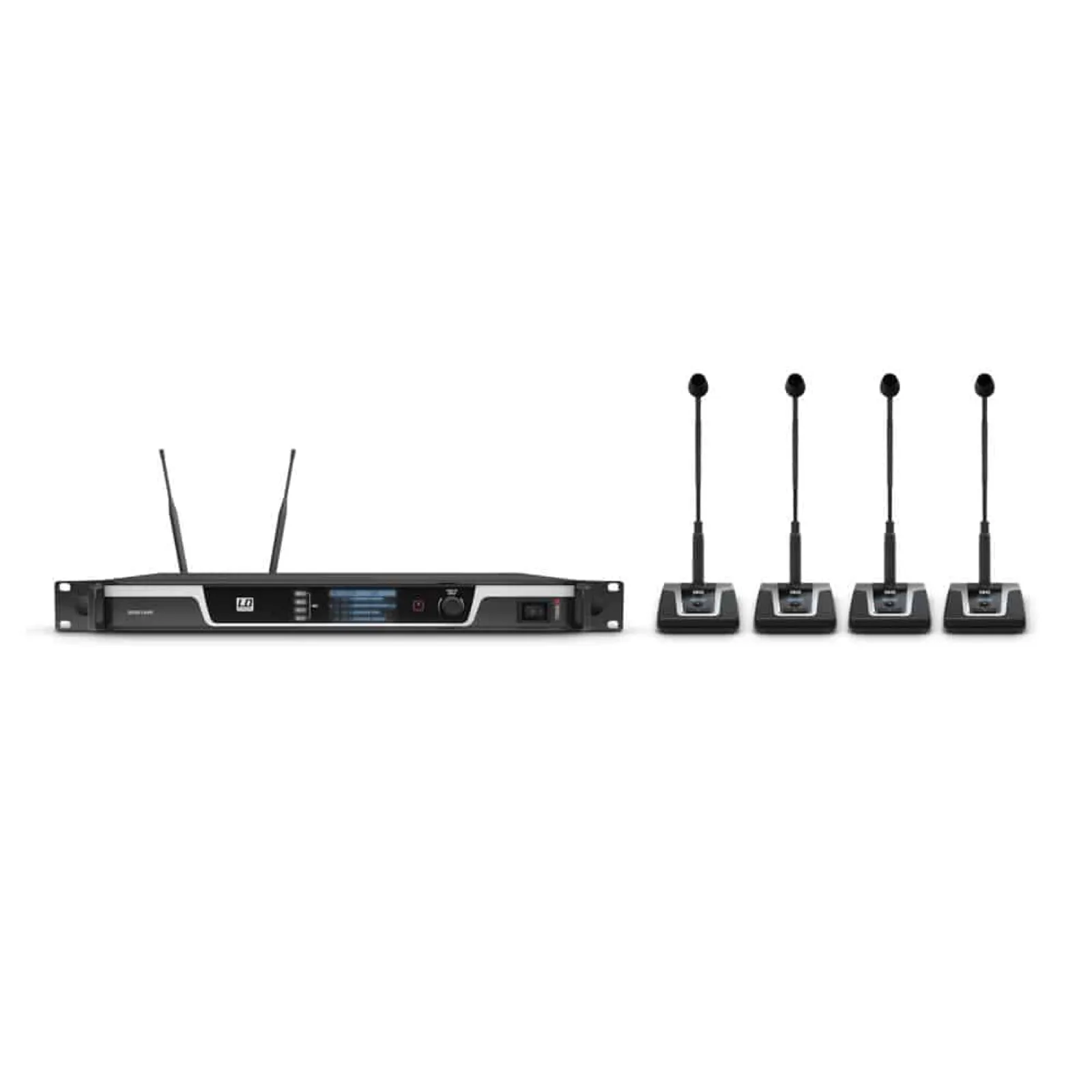 LD Systems U508 CS 4 système de conférence sans fil 4 canaux