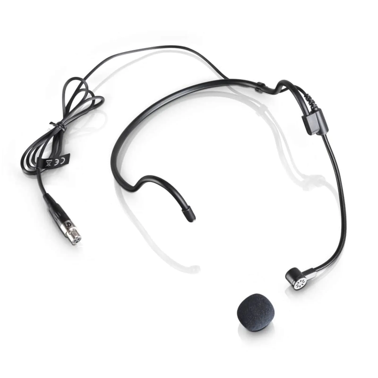 LD Systems WS 100 MH 1 microphone pour casque, noir