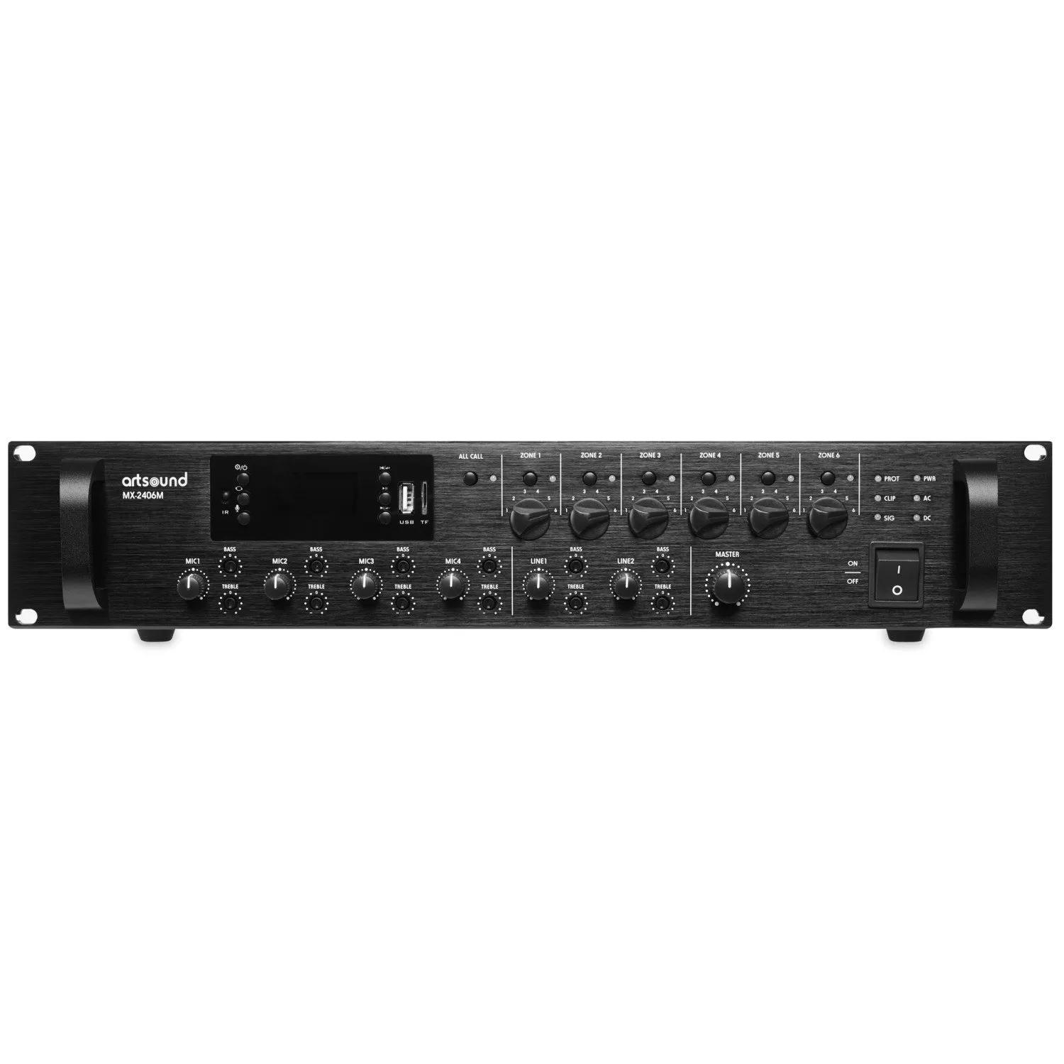 ArtSound MX-2406M amplificateur mélangeur 6 zones