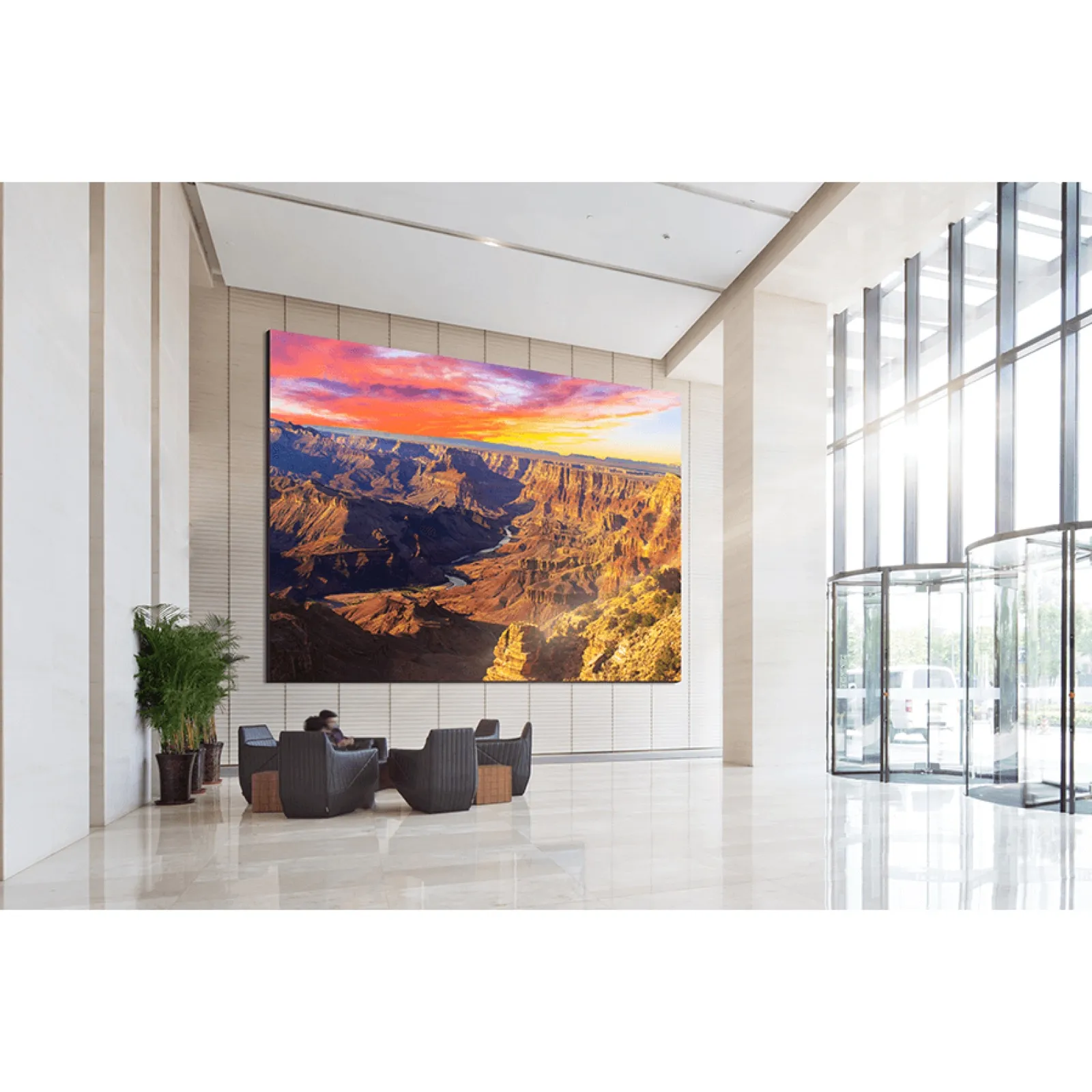 Ecran Led Absen-KLCOB1.2 V2 - 4K - 16/9 - Taille image 4,8m/2,7m