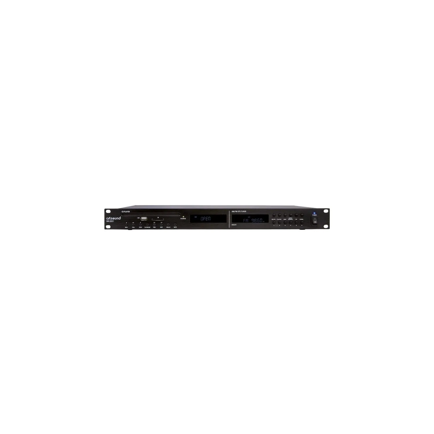 ArtSound SRC-2221, 19" CD/MP3 + tuner (Unité) (1/5)