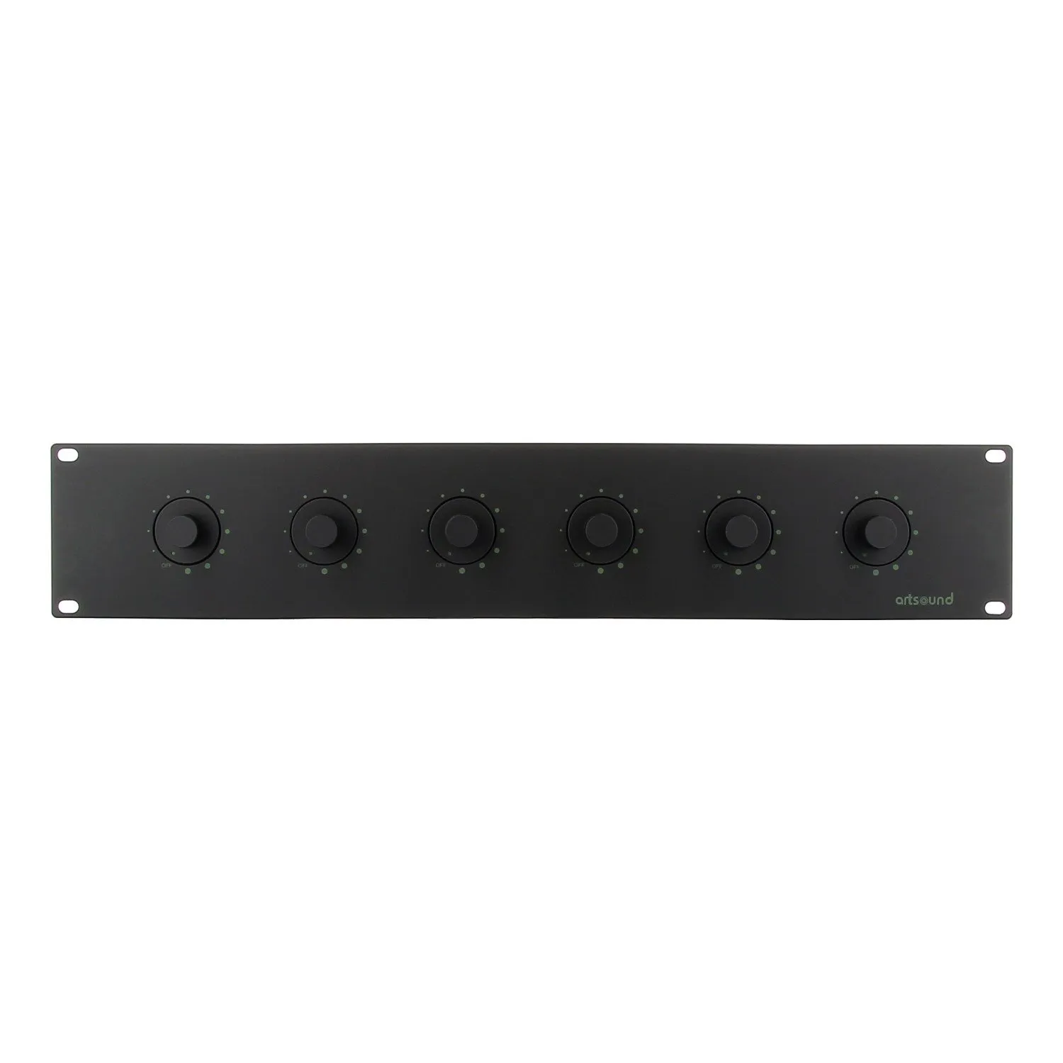 ArtSound SVC6.2T, 6x 100W volume controller 100V, 19", black (Unité) (1/3)