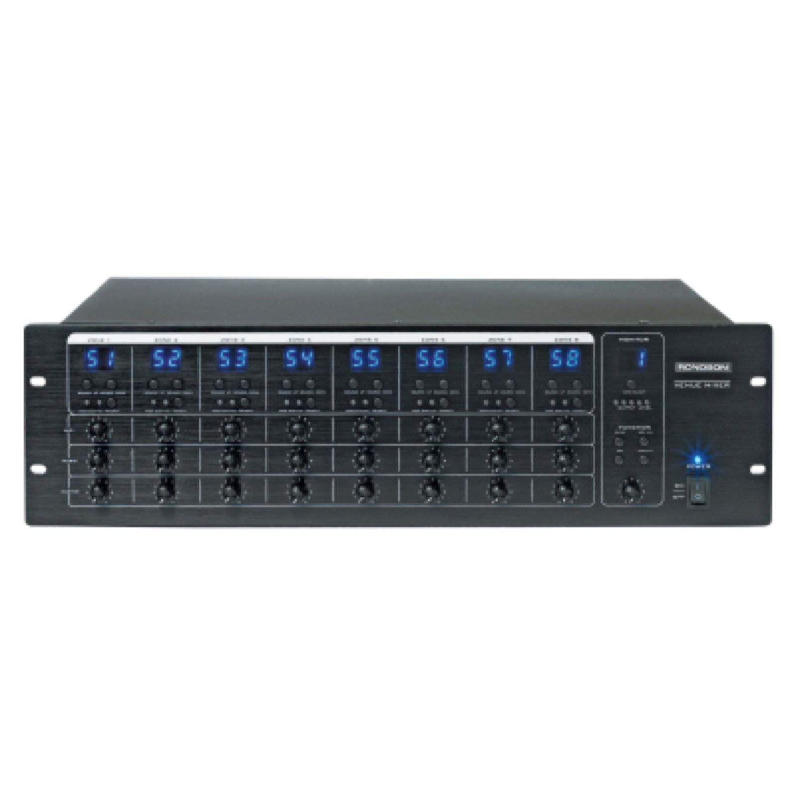 Matrice audio 8 entrées/ 8 sorties T-8000 RONDSON (1/2)
