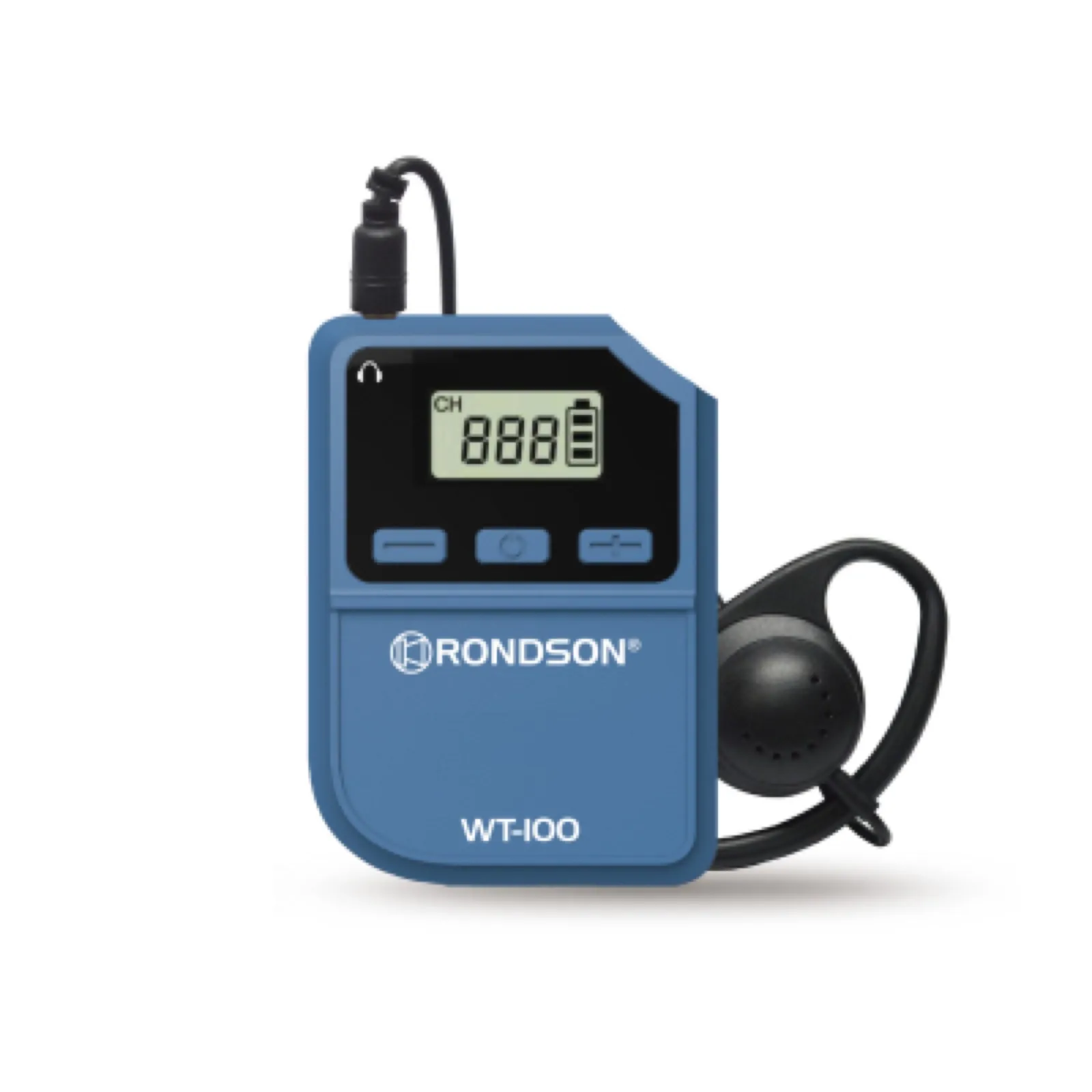 Rondson WT-100R récepteur visite guidée avec oreillette