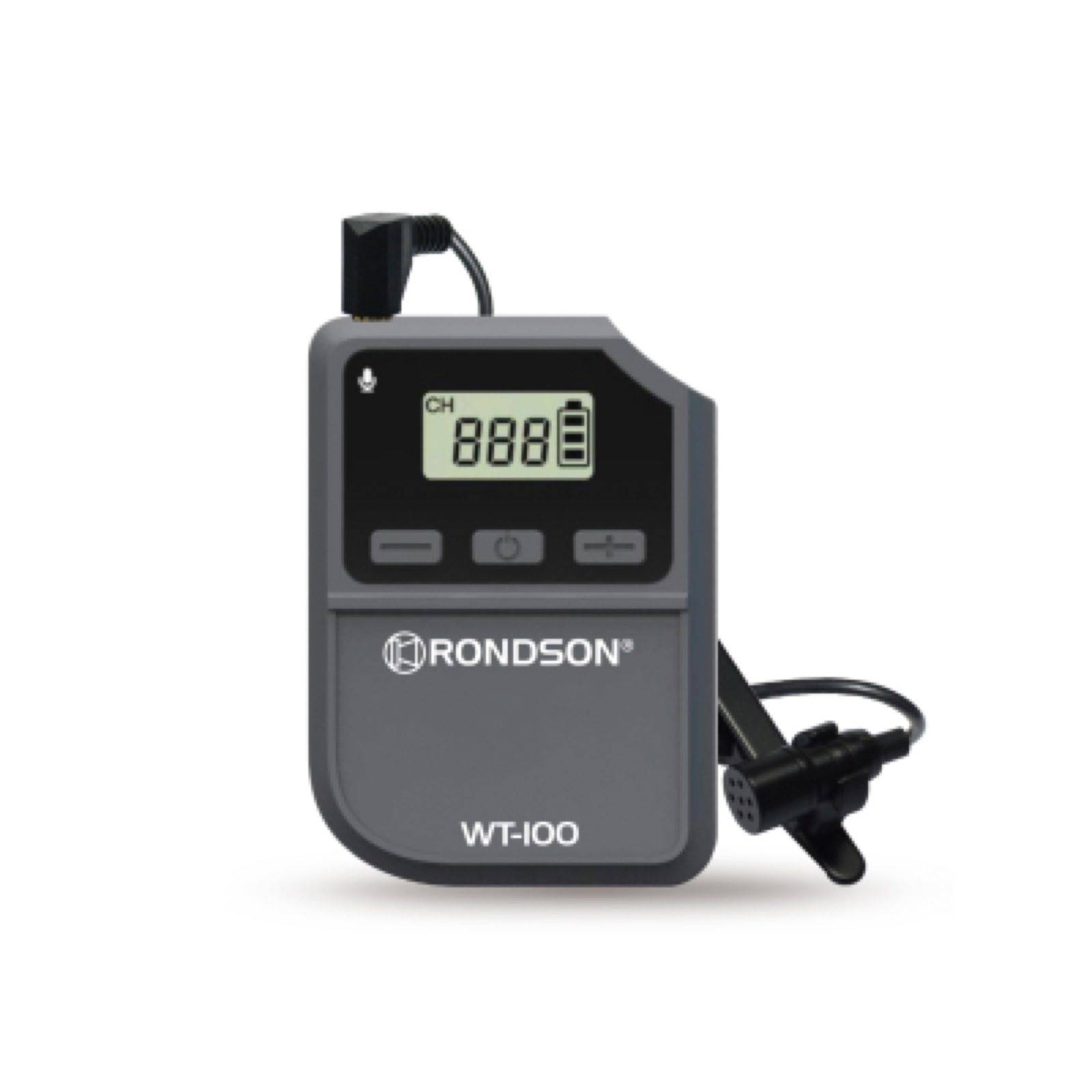 Rondson WT-100T boîtier émetteur avec micro cravate