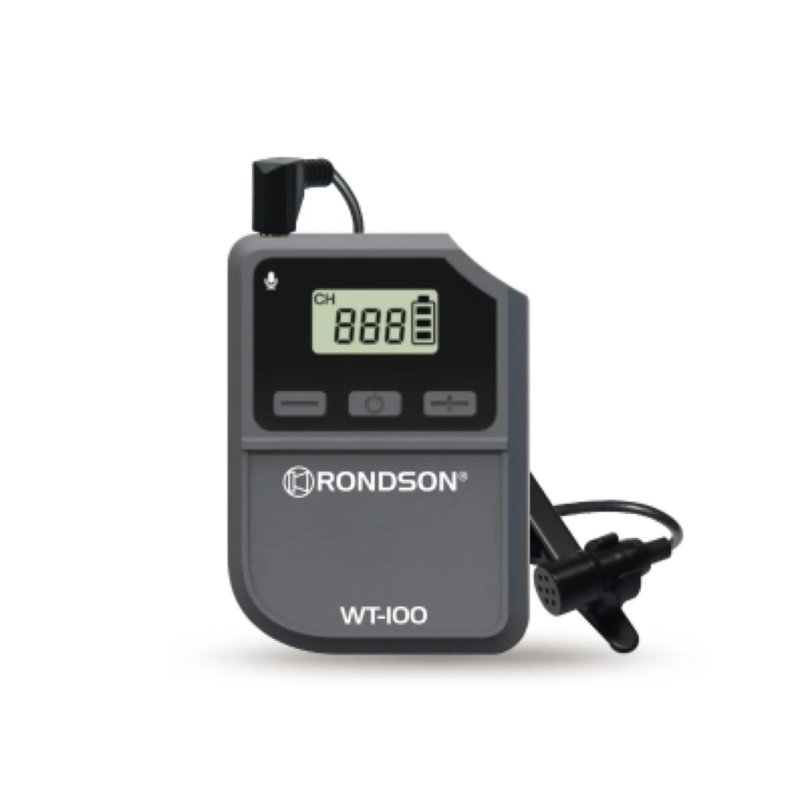 Rondson WT-100T boîtier émetteur avec micro cravate
