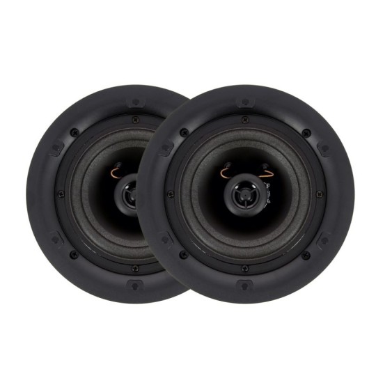 ArtSound FL502BT Set, Flat, haut-parleur encastrable actif + haut-parleur encastrable passif, AUX/Bluetooth, rond, blanc  (Paire)
