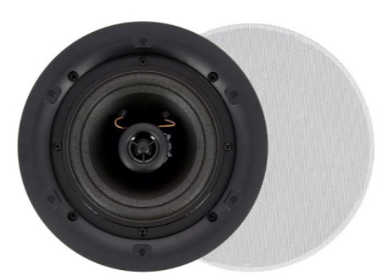 ArtSound FL502BT Set, Flat, haut-parleur encastrable actif + haut-parleur encastrable passif, AUX/Bluetooth, rond, blanc  (Paire)