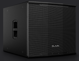 BLAZE Caisson de basse passif BL18S 2400 W / 4800 W Black 