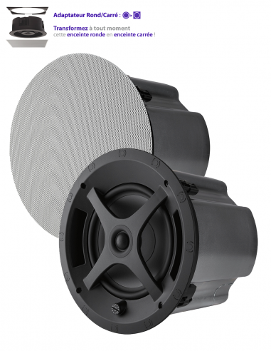 Enceinte Sonance Pro  Professional Series PRO SERIES PS-C83RT IN-CEILING SPEAKER WHITE (1 EACH)
