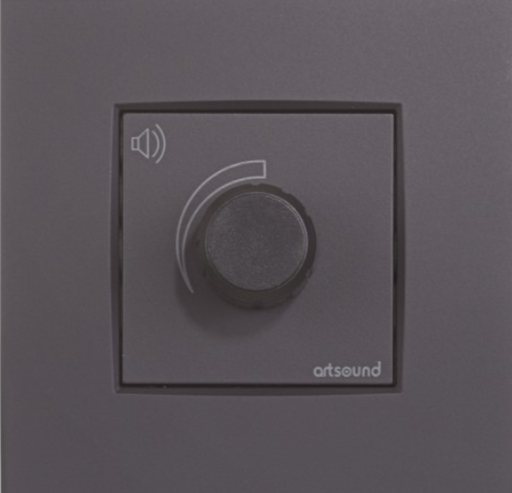 [N-VOL100V-122] ArtSound N-VOL100V-122, Régulateur de volume "Niko" + recouvr., 100V, 40W Antract