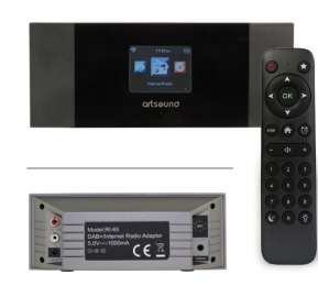 [RI65] ArtSound AUDIO AUDIO2 RI65, internet radio, DAB+, FM, Spotify Connect, bluetooth, black (Unité)