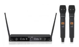 [BE-1020] Ensemble UHF double Diversity, 2 Microphones main 655/669 Mhz BE-1020 RONDSON
