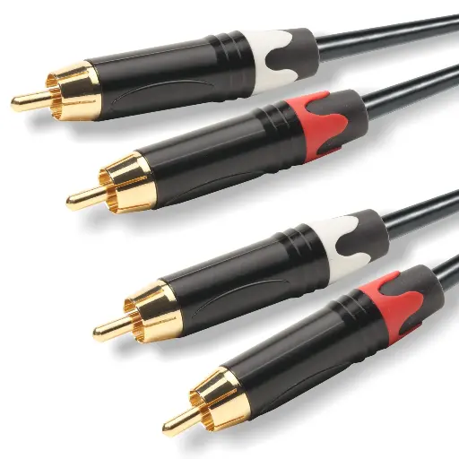 [EK 554503S] EMELEC Cable RCA 2 RCA M - 2 RCA M - 3M